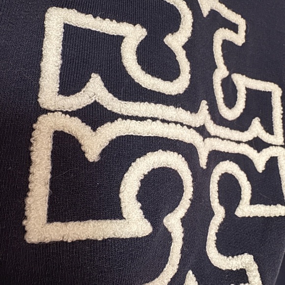 Tory Burch crew neck logo sweatshirt Ladies M - Picture 3 of 5